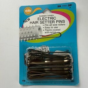VTG 70’s Solo Roller Hair Setter Pins Replacement Fits All Rubber Tip Electric